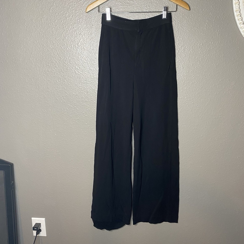 Rag & Bone Women's‎ small Petite Black Wide Leg  Pants